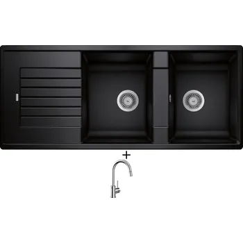 Granitový dřez Granitový dřez SET Blanco ZIA 8 S antracit 515605 + Blanco MIDA-S chrom 521454