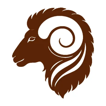 Samolepící dekorace SAMOLEPKA Beran 001 levá (15 - hnědá) NA AUTO, NÁLEPKA, FÓLIE, POLEP, TUNING, VLASTNÍ TEXT, TISK, AUTOSAMOLEPKY.cz, POLEPY, OBRÁZEK, LOGO, SAMOLEPKY