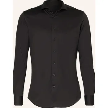 Pánská košile Profuomo Pánská Košile Slim Fit, černá, 45