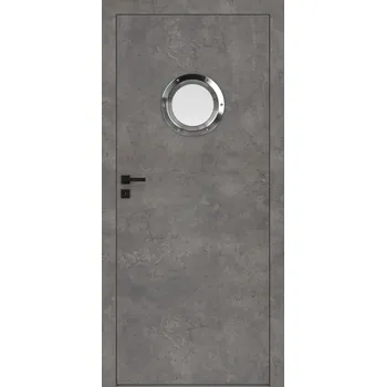 Interiérové dveře Interiérové dveře DRE - Bulaj ocelový CPL Šířka dveří: 100 cm, Orientace: Pravé