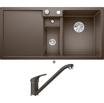Granitový dřez Granitový dřez SET Blanco COLLECTIS 6 S kávová 523353 + Blanco DARAS kávová 517729