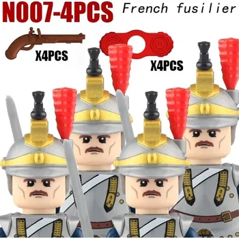 Stavebnice LEGO Komponenty k vojenské stavebnici | styl Lego - N007-4KS