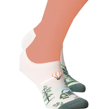 Pánské ponožky Pánské nízké ponožky MORE Barva/Velikost: zelená světlá / 39/42