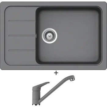 Granitový dřez Granitový dřez SET Schock FORMHAUS D-100LS Croma + Schock COSMO 525001 Croma