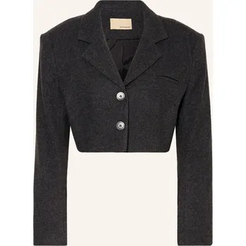 Dámské sako Gitta Banko Dámský Cropped Blejzr Taylor, tmavě šedá, 36