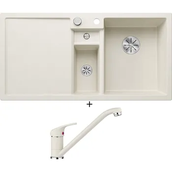 Granitový dřez Granitový dřez SET Blanco COLLECTIS 6 S bílá soft 527058 + Blanco DARAS bílá soft 526935