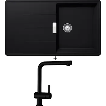 Granitový dřez Granitový dřez SET Schock TIA D-100 Puro + Schock EPOS 540027 Puro