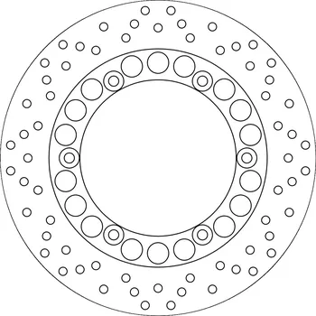 Brzdový kotouč brzdový kotouč, NEWFREN YAMAHA FZ 750 1987-1994