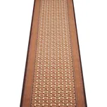Kusový koberec GRENOBLE hnědá 67 x 350 cm