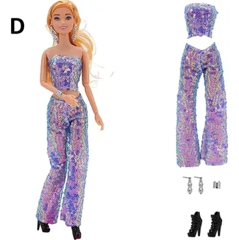 Doplněk pro panenku Šatičky pro panenku Barbie (30 cm) Varianta: D