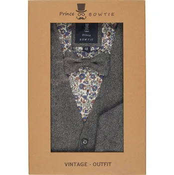 Pánská bunda Prince Bowtie Pánská Sada: Obleková Vesta, Motýlek A...