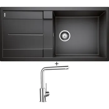 Granitový dřez Granitový dřez SET Blanco METRA XL 6 S antracit 515142 + Blanco MILA chrom 519414