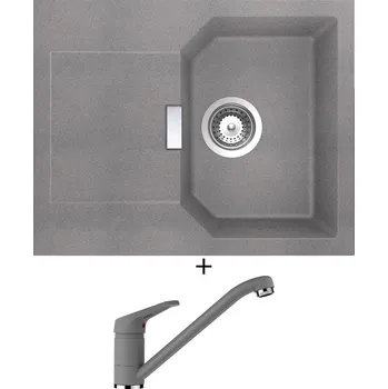 Granitový dřez Granitový dřez SET Schock MANHATTAN D-100XS Croma + Schock COSMO 525001 Croma