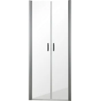 Sprchové dveře ROSS Modern brilant T2 90 cm, dvoukřídlé sprchové dveře otevírání dovnitř i ven