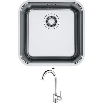 Nerezový dřez Nerezový dřez SET Franke SRX 210/610-40 + Franke FP 9000.031 chrom