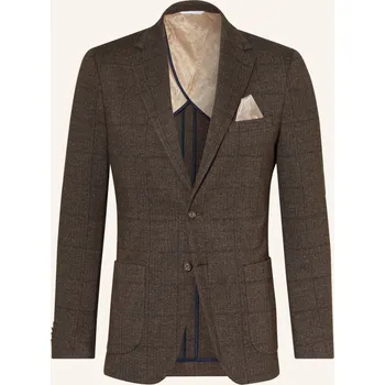 Pánské sako Paul Pánské Oblekové Sako Slim Fit Z Žerzeje, 880 brown, 42