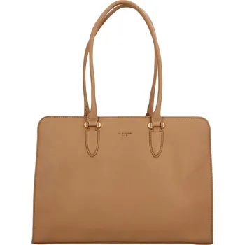 Kabelka Dámská kabelka přes rameno světlá hnědá - David Jones Barbara hnědá