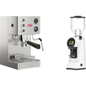 Kávovar Lelit Victoria PL91T + Eureka Helios 65, white