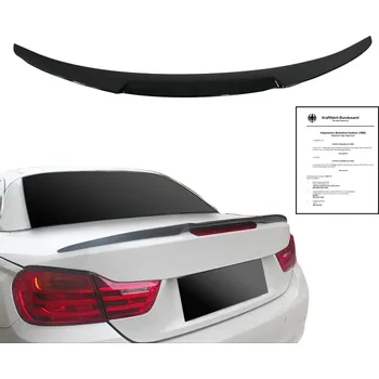 Tuning JOM odtrhová hrana pro BMW řada 4 F33 Cabrio, r.v. 2012-2021, černý lesklý