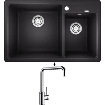 Granitový dřez Granitový dřez SET Blanco LEGRA 8 antracit 526224 + Blanco MILI chrom 519413