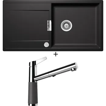 Kuchyňský dřez Granitový dřez SET Schock MONO D-100L Stone + Schock SC-510 554120 Stone