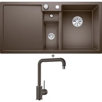 Granitový dřez Granitový dřez SET Blanco COLLECTIS 6 S kávová 523353 + Blanco MILI kávová 523111