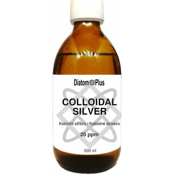 DiatomPlus Koloidní stříbro 20 ppm - 500ml pro Lidi