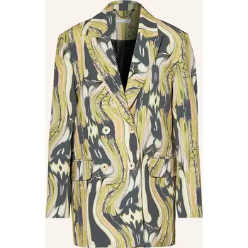 Mrs & Hugs Dámský Blejzr, světle zelená / žlutá / černá, 40