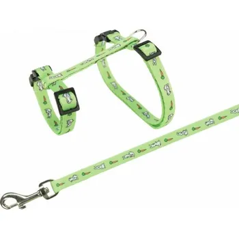 Postroj s vodítkem pro králíka Šedá