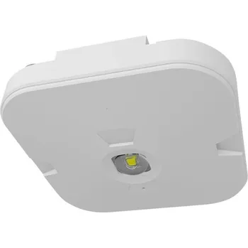 Průmyslové svítidlo Panlux CORDELIA AREA anti-panic AUTOTEST přisazené nouzové LED svítidlo s autotestem 3W 3h, bílá