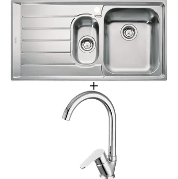 Nerezový dřez Nerezový dřez SET Franke NEX 651/7 + Deante CHABER 062 M chrom