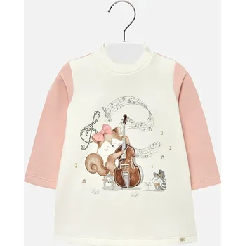 Kojenecké šaty Šaty MAYORAL růžové LIŠKA - 36 měsíců