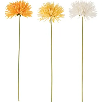 umělá květina Set tří umělých květin J-line Liras 60 cm