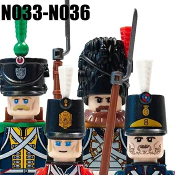 Stavebnice LEGO Komponenty k vojenské stavebnici | styl Lego - N033-N036