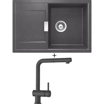 Granitový dřez Granitový dřez SET Schock MONO D-100 Stone + Schock EPOS 540127 Stone