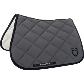 Skoková dečka EQUESTRO s vyšívaným logem Barva: asphalt