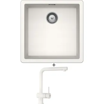 Granitový dřez Dřez pod desku SET Schock GREENWICH N-100 U Polaris + Schock EPOS 540027 Polaris