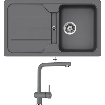 Granitový dřez Granitový dřez SET Schock FORMHAUS D-100 Croma + Schock EPOS 540120 Croma