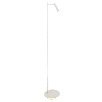 Stojací lampa ACB Iluminacion Stojací LED lampa PANAU, v. 140 cm, 8W + 3W, CRI90 Barva: Bílá