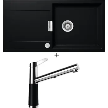 Kuchyňský dřez Granitový dřez SET Schock MONO D-100L Puro + Schock SC-510 554120 Puro