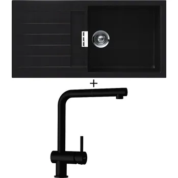 Granitový dřez Granitový dřez SET Schock SIGNUS D-100L Puro + Schock EPOS 540127 Puro