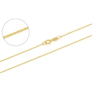 Řetízek Zlatý řetízek ankr 50 cm ZLR1484F + DÁREK ZDARMA