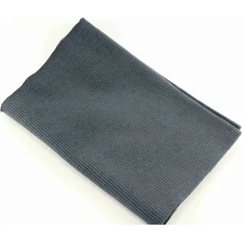 Bavlněný náplet - tmavě šedá