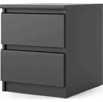 Noční stolek Noční stolek Simplicity 2s černý MAT - SLEVA 3% s kodem radost25