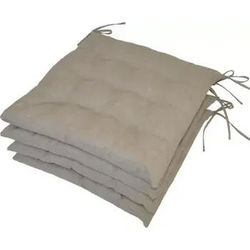 Sedací pytel Sedák 9 prošití set 4 kusy - béžový melír - SLEVA 3% s kodem radost25