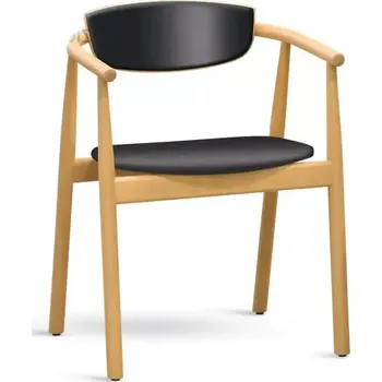 Křeslo Křesílko Green dub - černá koženka - SLEVA 3% s kodem radost25