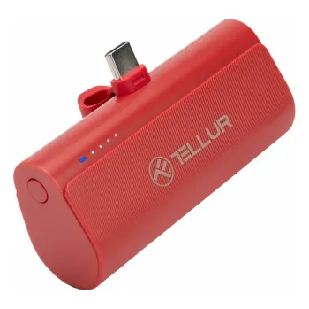 Powerbanka Powerbanka Tellur PD202 5000mAh červená