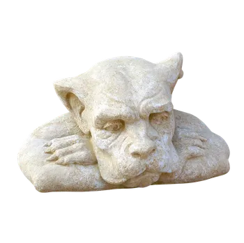 Zahradní dekorace ZahradniDekorace socha smutný soused malý, výška 13 cm, 5 kg