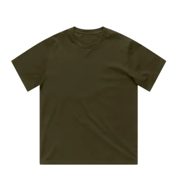 Pánské tričko Vintage Industries Tričko T-Shirt Heavyweight - Olivové Velikost: M