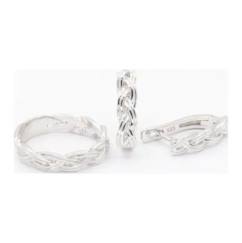 Souprava šperků Stříbrná souprava